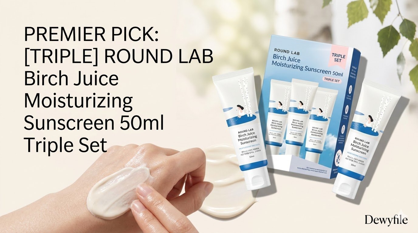 The Round Lab Birch Juice Sunscreen: Deconstructing Korea’s No.1 Hybrid for Ultimate Hydration.