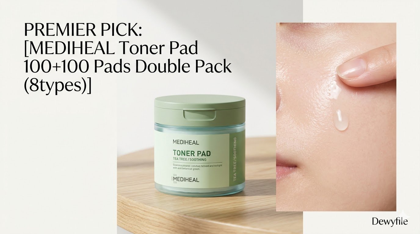 MEDIHEAL Toner Pad Double Pack Review: The Ultimate Guide to Korean Treatment Pads and Ingredient Science.