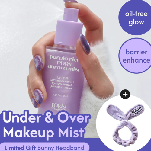 I Tried tokki on the moon’s Purple Rice PDRN Aurora Mist for 3 Weeks — Here’s My Honest Take.